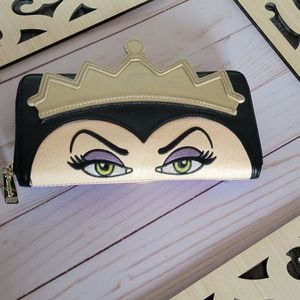 Loungefly evil queen wallet disney